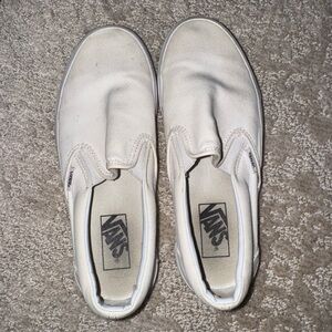 Vans Classic White Slip-On Shoes